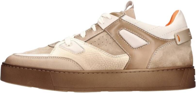 Santoni Sneakers Beige Heren