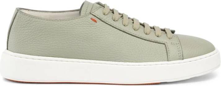 Santoni Sneakers Green Heren