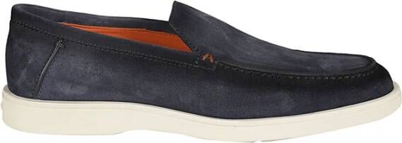 Santoni Stijlvolle Botanist Schoenen Blue Heren