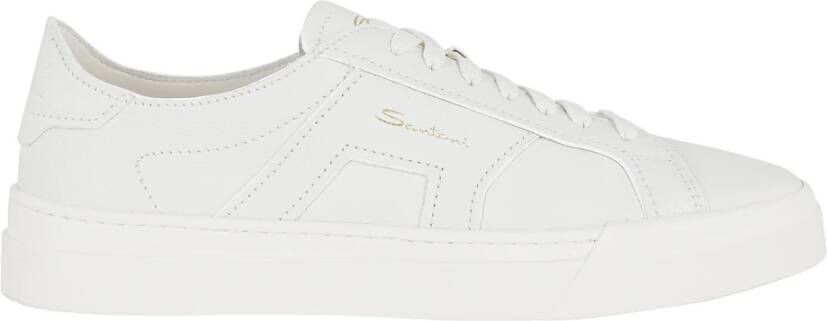 Santoni Stijlvolle DBS Schoenen voor Mannen White Heren