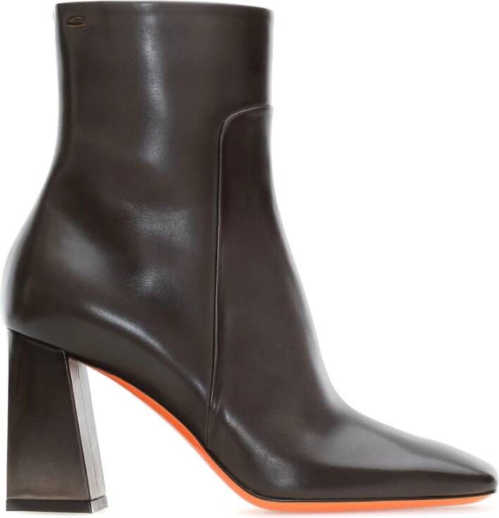 Santoni Stijlvolle Enkellaarzen Gray Dames