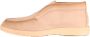 Santoni Stijlvolle Loafer Open Walk Schoen in Beige Heren - Thumbnail 1