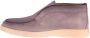 Santoni Stijlvolle Loafer Open Walk Schoen Lichtblauw Pink Heren - Thumbnail 1