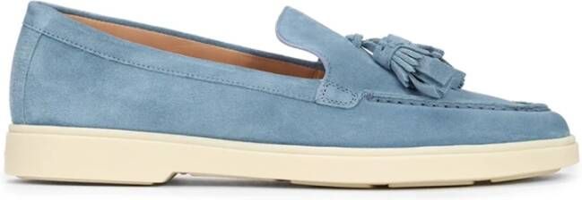 Santoni Stijlvolle Loafers voor Mannen Blue Dames