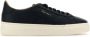 Santoni Stijlvolle Navy Blue Leren Sneakers Blue Heren - Thumbnail 1