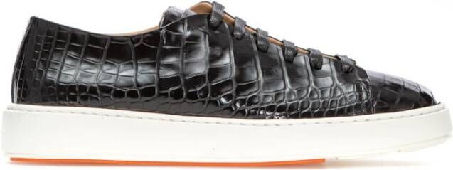 Santoni Stijlvolle Sneakers Mpcd21669Barefcon51 Black Heren