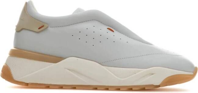 Santoni Stijlvolle Sneakers voor Moderne Look White Dames