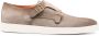 Santoni Taupe Suede Casual Schoenen Beige Heren - Thumbnail 1