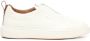 Santoni Witte leren instap sneakers White Heren - Thumbnail 1