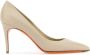 Santoni Zandleren Pumps 9 cm Hak Beige Dames - Thumbnail 1