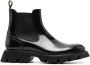 Santoni Zwarte Frankie Chelsea Laarzen Black Heren - Thumbnail 1