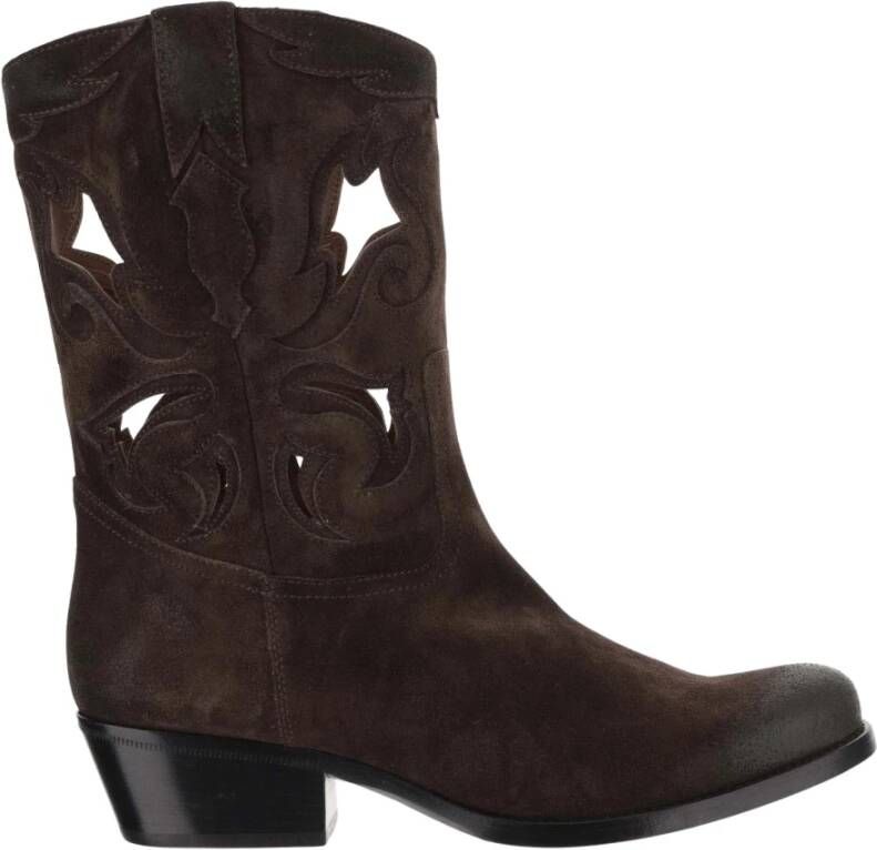 Sartore Cowboy Boots Brown Dames