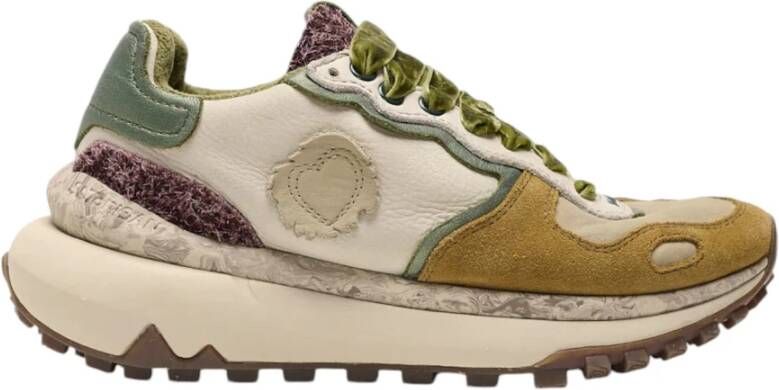 Satorisan Beige Sneakers Chacrona Metta Premium Multicolor Dames