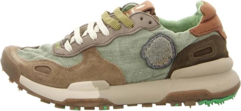 Satorisan Chacrona Linnen Succulent Sneakers Multicolor Heren