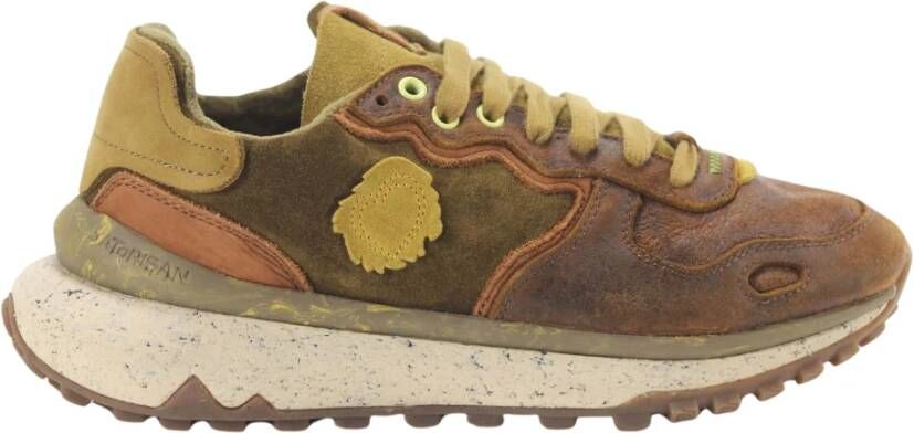 Satorisan Chacrona Metta Premium Sneakers Brown Heren