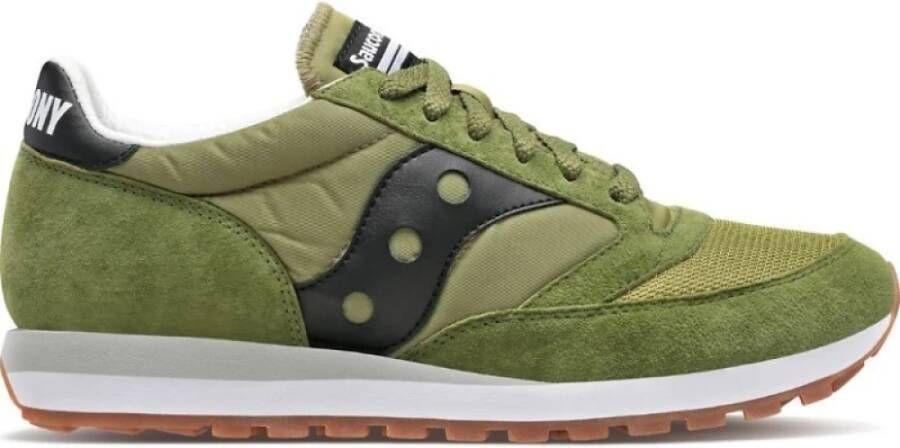 Saucony 81Nm Groene Sneakers Herenschoenen voor casual gelegenheden Green Heren