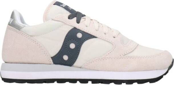 Saucony Beige Jazz Sneakers Lichtgewicht Comfort Stijl Multicolor Dames