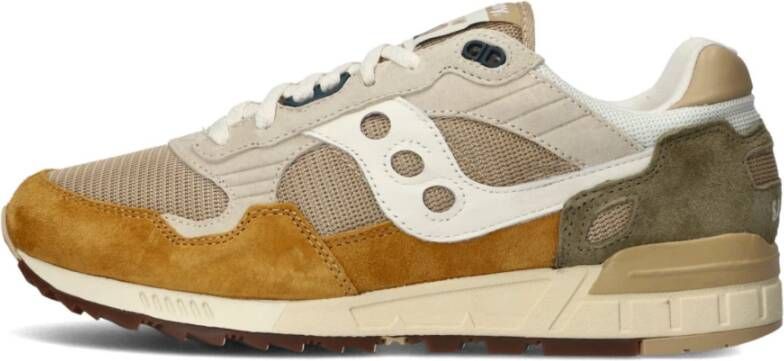 SAUCONY Lage Sneakers Shadow 5000 M Maat: 43 Materiaal: Suède Kleur: Beige