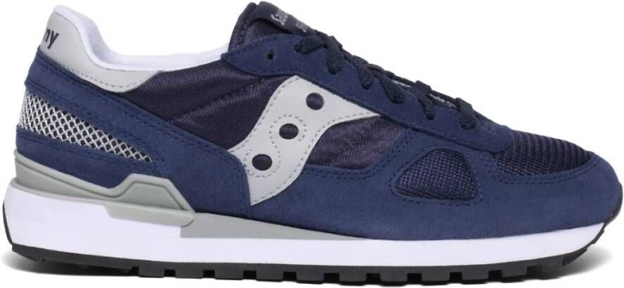 Saucony Blauwe Sneakers met Comfortabele Pasvorm Blue Heren