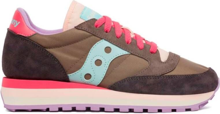 Saucony Bruine Sneakers Lichtgewicht Comfort Beperkte Oplage Brown Dames