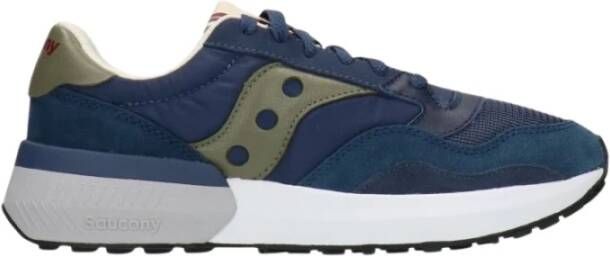 Saucony Casual Sneakers voor Mannen en Vrouwen Blue Heren