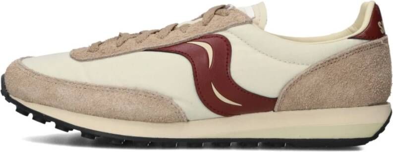 SAUCONY Lage Sneakers Dames Trainer 80 Maat: 41 Materiaal: Suède Kleur: Creme - Foto 1