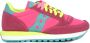 Saucony Fluorescerend Roze Gele Sneakers Pink Dames - Thumbnail 1