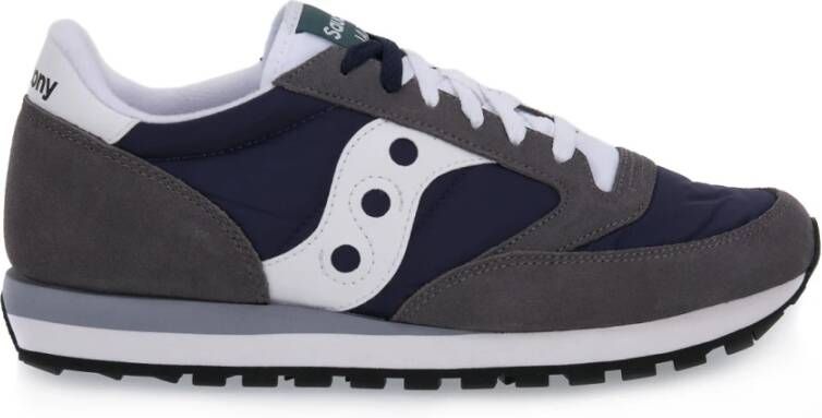 Saucony Stijlvolle en comfortabele sneakers in Grigio Blu Navy Grijs Heren