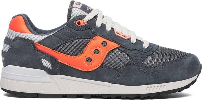 Saucony Grijs Oranje Shadow 5000 Sneakers Gray Heren