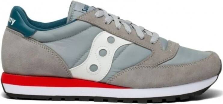 Saucony Grijze Contrast Sneakers voor Heren Grijs Heren