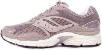 Saucony ProGrid Omni 9 grey Grijs Mesh Lage sneakers Unisex