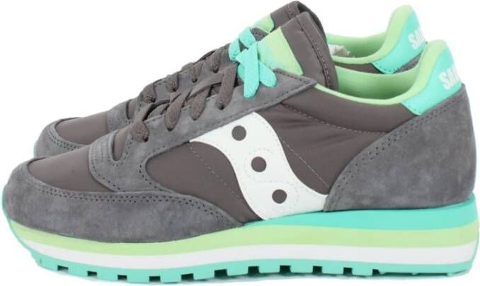 Saucony Grijze Mint Jazz Triple Sneakers voor Dames Gray Dames