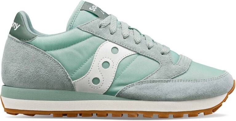 Saucony Groene Jazz O Sneakers Lichtgewicht Comfort Stijl Green Dames