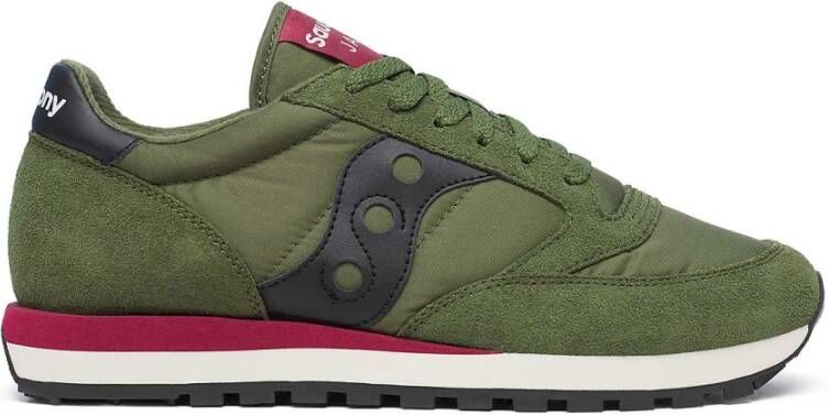 Saucony Groene Jazz Originals Sneakers Green Heren