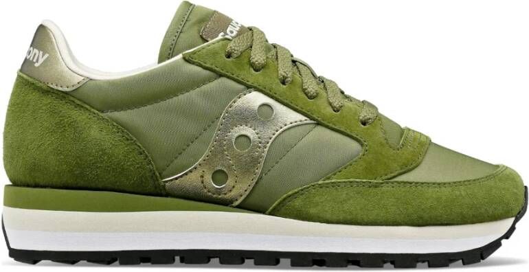 Saucony Groene Jazz Triple Veterschoenen Green Dames