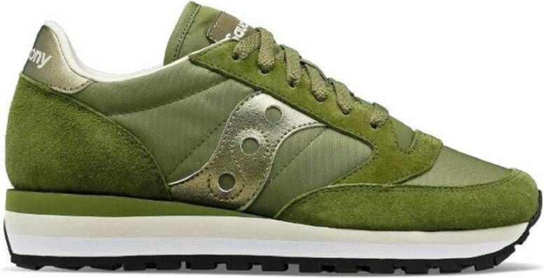 Saucony Groene Jazz Triple Veterschoenen Green Dames