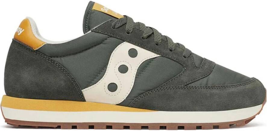 Saucony Groene Sneakers met Verwijderbare Binnenzool Green Heren