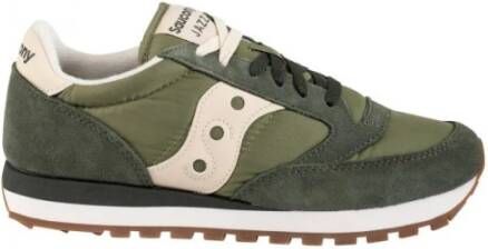 Saucony Bos Crème Jazz Original Schoen Green Heren