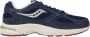 Saucony Blauwe Leren Sneakers met Rubberen Zool Blue Heren - Thumbnail 1