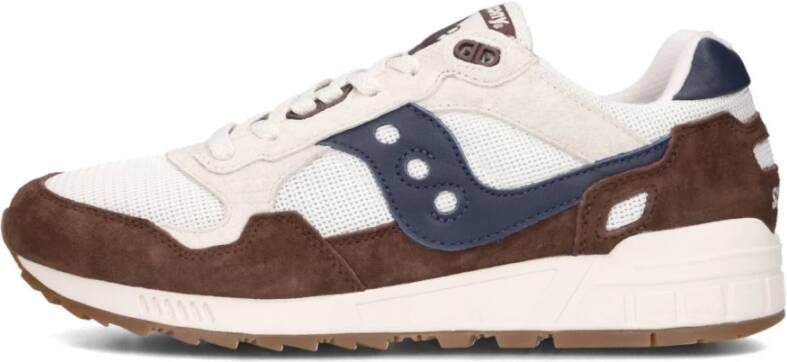 Saucony Suede Shadow Sneakers Herfst Winter Collectie Brown Heren