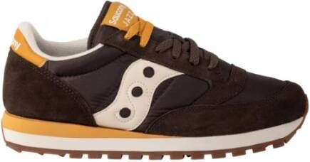 Saucony Heren Sneakers Brown Heren