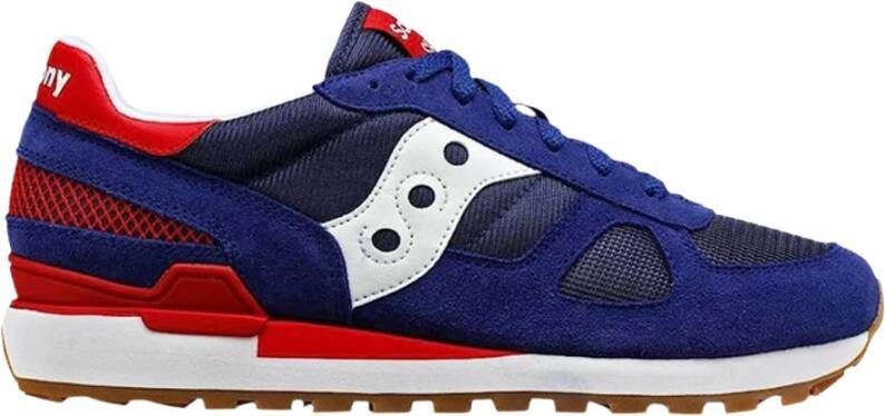 Saucony Heren Sneakers Shadow_S2108 Blauw Blue Heren