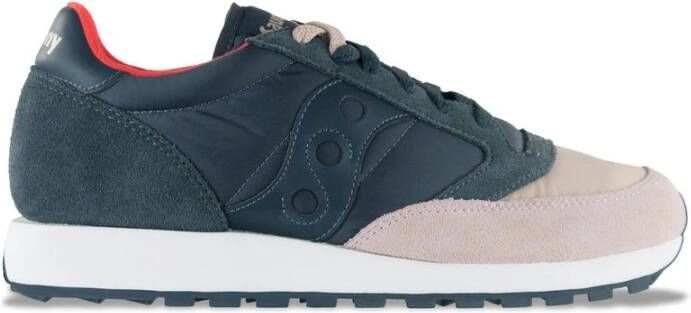 Saucony Unisex Sneakers Synthetisch Materiaal Suède Gray Heren