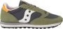 Saucony Groene Sneakers met Stoffen Voering en Rubberen Zool Groen Heren - Thumbnail 1