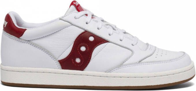 Saucony Stijlvolle Jazz Court Sneakers voor Mannen White Heren