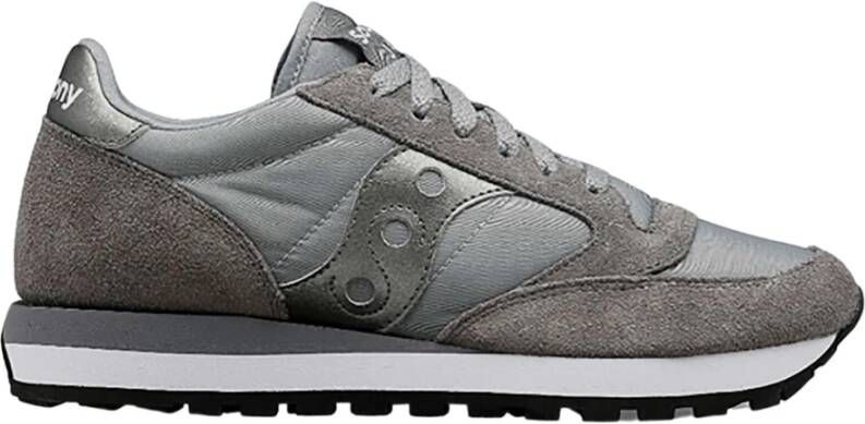 Saucony Grijze Jazz Sneakers Herfst Winter Collectie 2023 2024 Grijs Dames