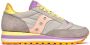 Saucony Jazz Triple Sneaker Grijs Persik Gray Dames - Thumbnail 1