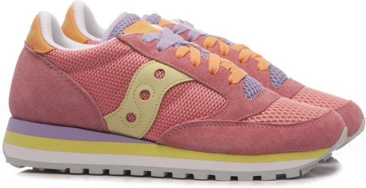 Saucony Stijlvolle Sneakers voor Dames Verbeter je Modestijl! Roze Dames