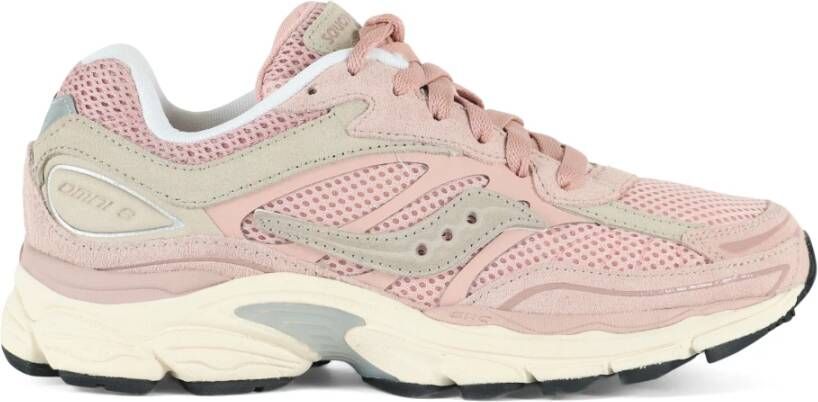 Saucony Leren en stoffen sneakers Progrid Omni 9 Pink Dames