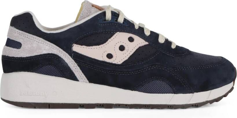 SAUCONY Lage Sneakers Shadow 6000 M Maat: 46 5 Materiaal: Suède Kleur: Blauw